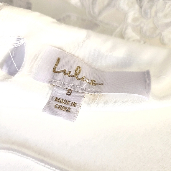 Lulus White Embroidered Lace-up Tulle Maxi Dress - Picture 16 of 16